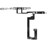 Risidamoy for iPhone 14 Power Button Flex Cable Replacement | Control Switch On Off Button Flex Cable Replace Connection Assembly Repair for iPhone14 Pre-Installed Metal Bracket Holder
