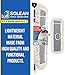 SQCLEAN Premium 24-inch Industrial Class Cotton Wide Dust Mop Head (24