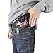 Made in USA 1911 Holster | Ultimate Suede Leather IWB Holsters - Fits All 1911 Handguns | Kimber - Colt - S & W - Sig Sauer - Rock Island & More | Concealed Carry 1911 IWB Holster | Black - Left Hand