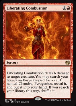Magic The Gathering - Liberating Combustion (267/264) - Planeswalker Deck Exclusives