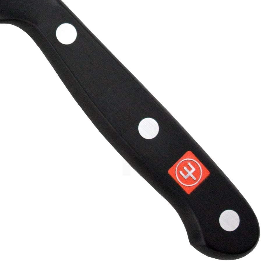 WÜSTHOF Gourmet Six 6-Piece German Precise Laser Cut High Carbon Stainless Steel Kitchen Steak Knife Set – Model 9728: Wusthof Steak Knives: Kitchen & Dining