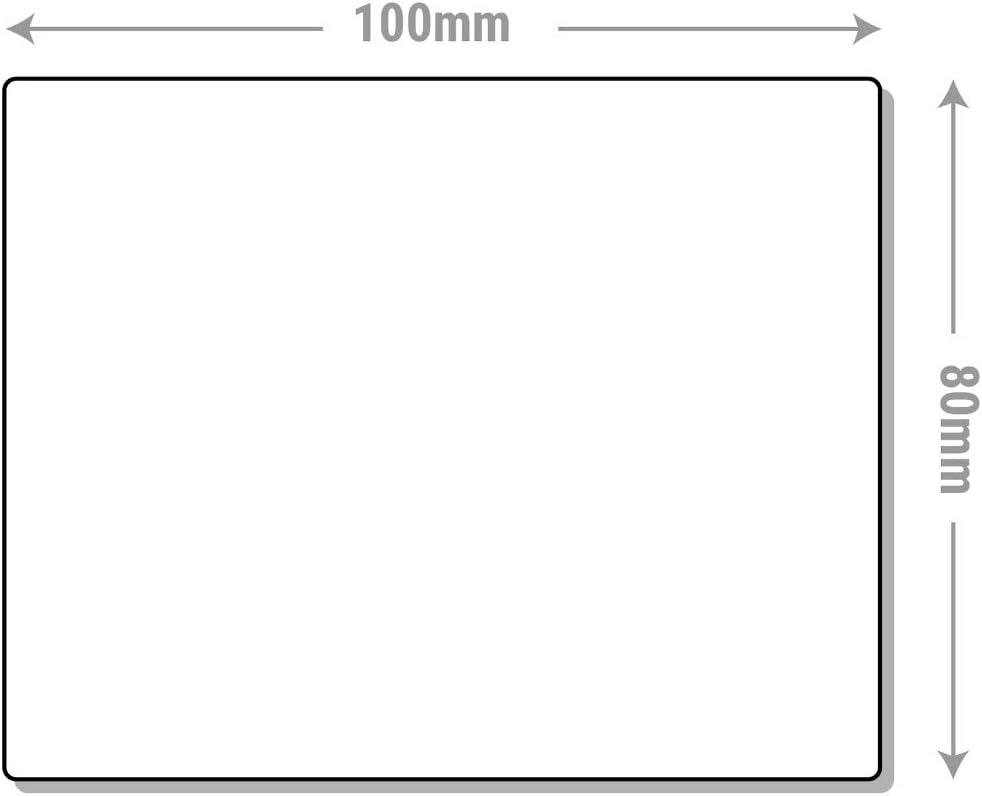 V Safety CV263CU-S Wear Face Coverings - Sanitise Hands - 100x80mm - Self Adhesive Vinyl, Blue - Image 4