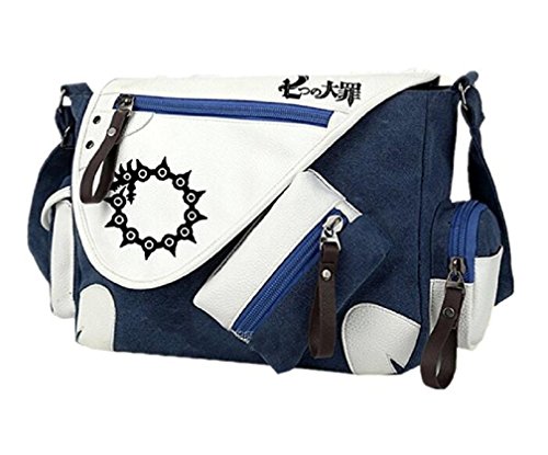 YOYOSHome The Seven Deadly Sins Anime Cosplay Backpack Messenger Bag Shoulder Bag