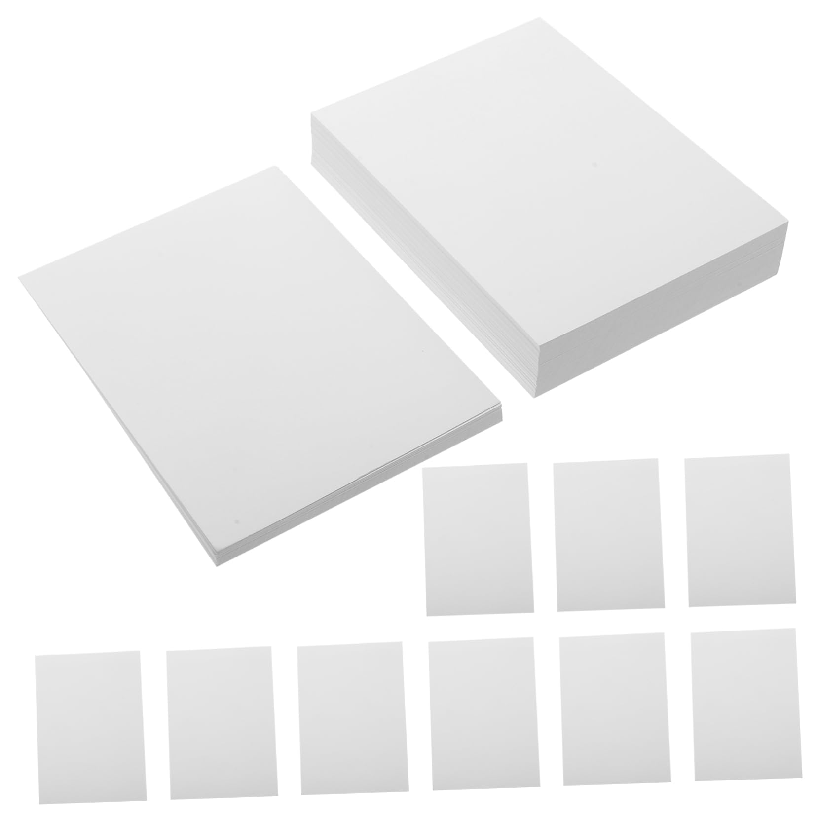 100 Sheets 6-Inch Glossy Photo Paper for Inkjet Printers, High-Gloss White Printing Paper for Vibrant and Quick-Drying Results, Ideal for Preserving Memories