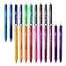 ParKoo 20 Colors Retractable Erasable Gel Pens Clicker, Fine Point 0.7 mm, Make Mistakes Disappear, Comfort Grip for Drawing Writing Planners and Crossword Puzzles
