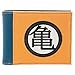 Dragon Ball Z Goku Licensed Orange Bi-Fold Wallet for Ages 14+