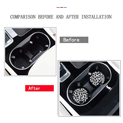 Car Coasters for Drinks Absorbent, Cute Car Coasters for Women & Men Cup Holder Coasters for Your Car with Fingertip… - Image 3