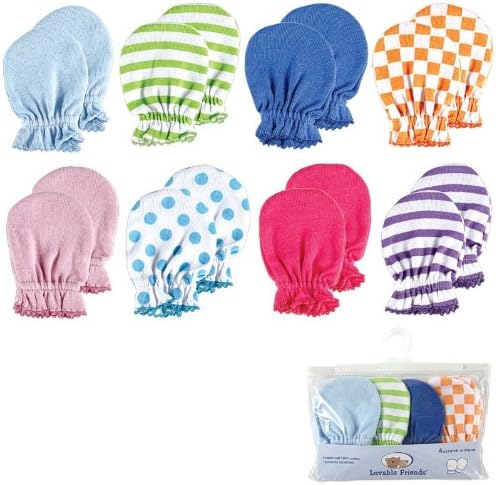 4-Pack Scratch Mittens