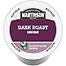 Martinson Dark Roast, Dark Roast Coffee, Keurig K-Cup Brewer Compatible Pods, 48 Count (Pack of 1)