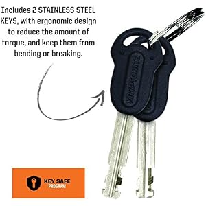 Kryptonite Keeper Integrated Chain Bicycle Lock