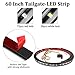 AUTUNEER 60Inch LED Tailgate Light Bar, Red/White Truck Tailgate Strip Light, Waterproof Reverse Brake Turn Signal Lights for Pickup SUV Jeeps RV Dodge Ram Toyota Chevy GMC, Tailgate Lighting Kit