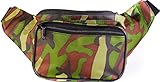 SoJourner Bags Camo Fanny Pack - Green