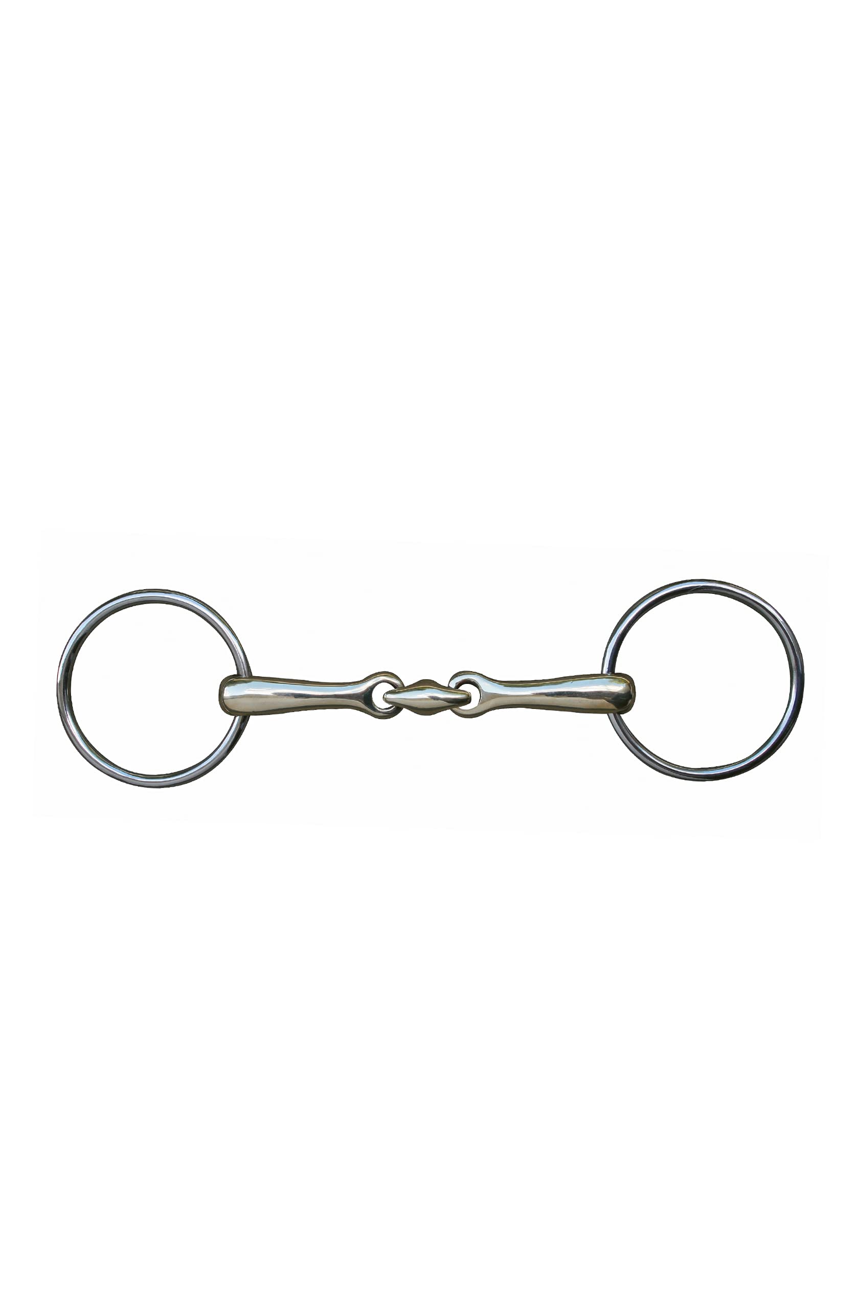 HKM 540493 doppelt Gebrochenes Gebiss 16 mm, Argentine, Stainless Steel Ring, M