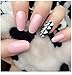 Makartt Oval Nails Tips Perfect Length Clear Full Cover Acrylic False Nails 10 Sizes 500pcs For Nail Salons and DIY Nail Art A-04