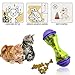 Cat Interactive Treat Dispenser Toy - Pet Slow Feeder Toy, Cat Food Dispensing Improve Intelligence IQ Puzzle Toy (4.33x1.77inch)