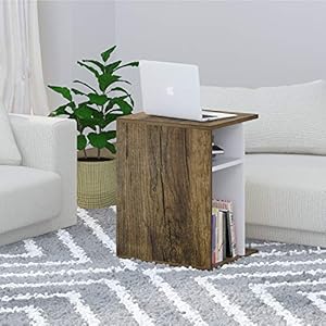 Klaxon Madrid Studying Table – Rustic & White