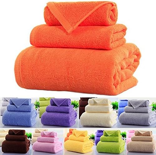 Lariy 3PC LUXURY TOWEL BALE SET 100% COTTON 10PC FACE HAND BATH BATHROOM TOWELS Gray