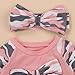 Baby Boys Girls Family Clothes Long Sleeve Camouflage Romper Outfit Pants Set +Hat+Headband (0-6 months, sister pink-A)