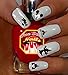 Clear waterslide Nail Art Decals (Tattoos) by DimOxy Designs Themed for Mickey Black and White (Ver.1) Lovers.