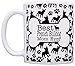 Dog Owner Gifts Best French Bulldog Mom Ever Paw Pattern Gift Coffee Mug Tea Cup Bone Pattern
