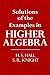 Solutions of the Examples in Higher Algebra