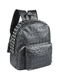 Focus on Life Girl Punk Style Ploy Urethane Leather Backpack