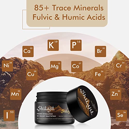 Shilajit Purest Himalayan Shilajit Resin Gold Grade 100 Pure