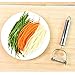 Bringsine Premium Ultra Sharp Stainless Steel Dual Julienne & Vegetable Peeler Slicer - Tool for Making Delicious Salads and Veggie Noodles Mother Wife Gift