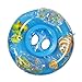 Swimschool Aquarium Baby Boat, 6-18 Months, Inflatable Baby Pool Float with Activity Centers and Safety Seat, Blue