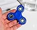 Fidget Spinner [3d Figit] | Tri Spinners | Double Sided Figet Toy with Pouch and Warranty (Street Blue) by Fidgeteer