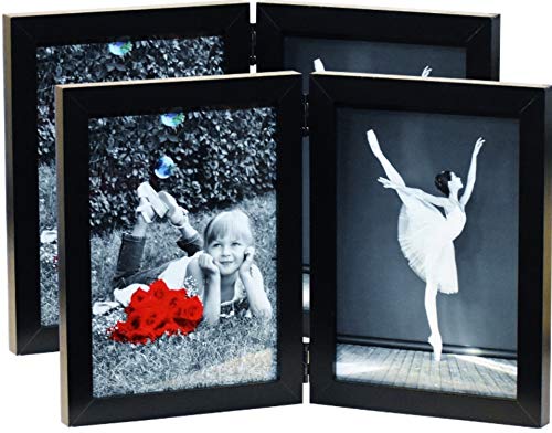 5 inch best frame Inch Dual  Wood Amazon.com Picture Hinged 5x7 (2 Pack)