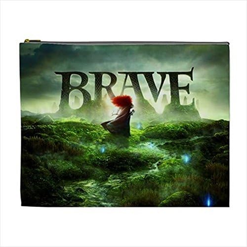 Brave Princess Merida Cosmetic Bag Pencil Case Multi Purpose Pouch 2 sides (XL)