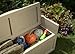 Premium Storage Bench Furniture Seat for Patio Deck or Garden Seating Outdoor in Suncast Small Design