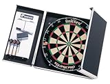 Dartboard Cabinet Teknik Cabinet - Aluminum/Black by Unicorn