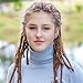 TecUnite 400 Pieces Hair Rings Braid Rings Hair Hoops Hair Clips Jewelry with a Storage Box, 4 Colors, 2 Sizes