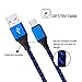 Android Charger 6FT, HUHUTA 4Pack Durable Nylon Braided USB 2.0 to Micro USB Cable High Charger Speed Cord Compatible Android, Samsung Galaxy S7 S6 edge, note 5 4, Motorola, Nexus, LG, PS4 and more