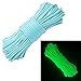 Glow in the Dark Zesty 21 Strand 550 Luminous Paracord Parachute Rope Cord