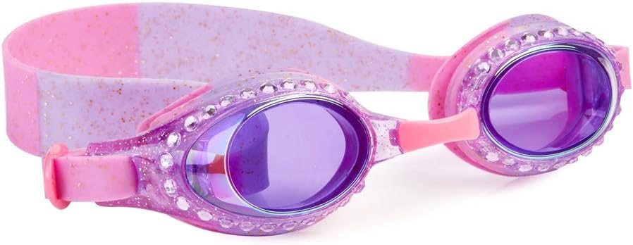 The Sparkle Club Childrens sparkly pink and purple fun swimming goggles by Bling2O