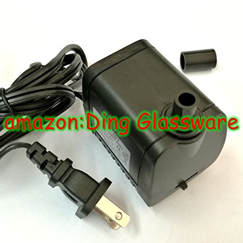 Ding Glassware,AC 110V 7W Small Submersibl Water Pump ,Condensed Water Circulation Pump US Plug