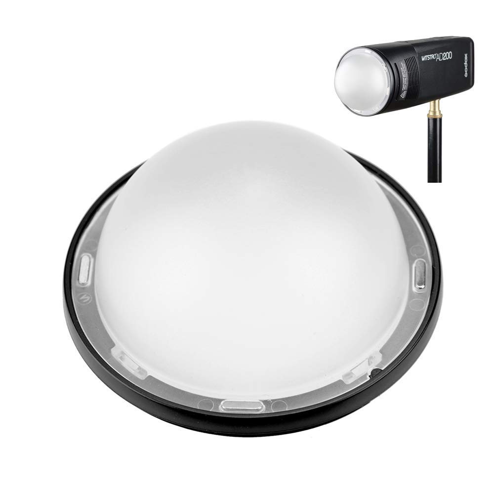 Godox H200R 200Ws Ring Flash Head with Godox AK-R1 Speedlite Light Accessories Kit for Godox AD200,AD200Pro Pocket Flash Strobe
