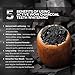 Teeth Whitening Charcoal Powder( 2.1oz)- Natural Activated Charcoal Powder Teeth Whitener of Organic Coconut Shells with Spearmint Flavor for Healthy Cleaner Whiter Teeth-Recapture Your Smile
