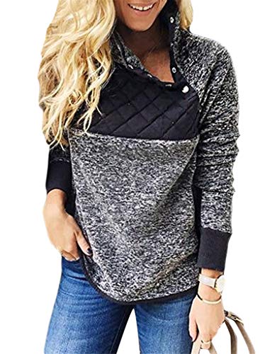 sherpa quilted pullover