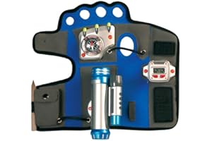 SpyMaster 7-in-1 Ultimate Spy Gear Kit - Secret Agent Sleeve with Telescope, Flashlight, Compass, Watch, Notepad, and More