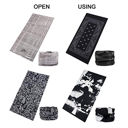 image for Godspeed Headwear, Headwrap 6-Pack & 12-Pack Headband & Bandanna 16-in