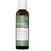 Dermazen Purifying Facial Cleanser Steroid-Free, Malassezia-Safe | 4oz | A gentle, daily cleanser to wash away flakes &amp; buildup. Calms visible redness, leaving skin feeling clean, calm and balanced
