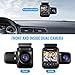Upgraded Pruveeo P3 Dash Cam with Infrared Night Vision, Built-in GPS, WiFi, Dual 1080P Front and Inside, Dash Camera for Cars Uber Lyft Truck Taxi