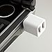 Cute USB Mini 2-Port USB 2.0 Hub Splitter (Dark Grey Metallic)