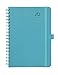 Clearance Sale! - Action Day Planner 2018 - World's Best Goals & Action Layout That Gets Things Done & Increase Productivity - Daily, Weekly, Monthly, Yearly Organizer (7x9,Wire-Bound,Turqoise)