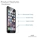 iPhone 6S Screen Protector, NOOT Products Premium 0.33mm Crystal Clear Tempered Glass with Anti Shatter Proof, Finger Print Proof, Scratch Proof and Rounded Edges for Apple iPhone 6S (2015)