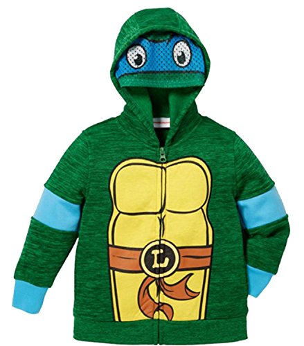 Superhero Little Boys Zip-Up Fleece Hoodie With Mesh Mask
